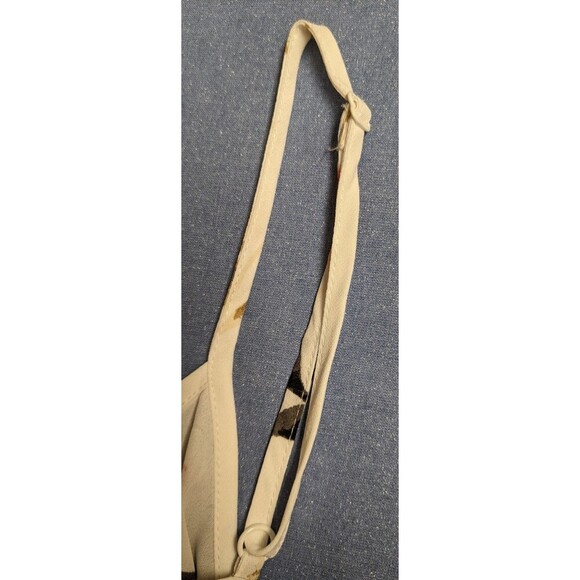 White House Black Market Women's Floral Print V-Neck Chiffon Sleeveless Top 10 - Picture 6 of 7